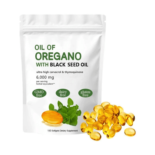 Oil of Oregano with Black Seed Oil (6,000mg)